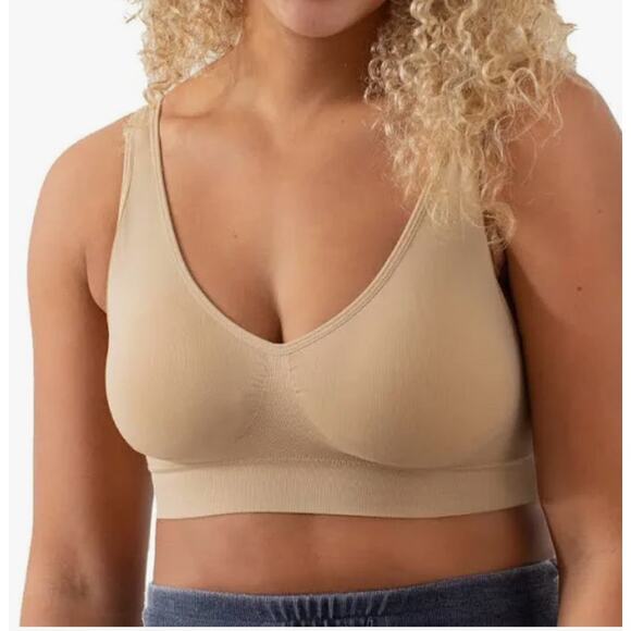 Brand New True Kind Women's Size 4XL Beige Everyday Throw On Bralette - Picture 2 of 7